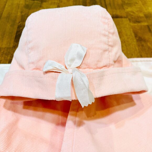 VTG 60s Robe-n-Hood Pink Corduroy Baby Doll Bunting Blanket Vintage Doll Prop - Picture 4 of 16